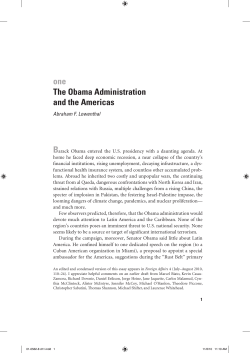 Sample Chapter - Brookings Institution