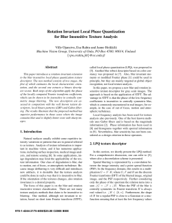 Rotation Invariant Local Phase Quantization for Blur Insensitive