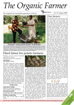 Hard times for potato farmers