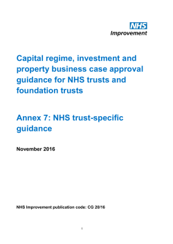 Annex 7: NHS trust-specific guidance