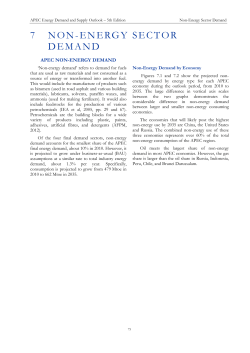 7 NON-ENERGY SECTOR DEMAND