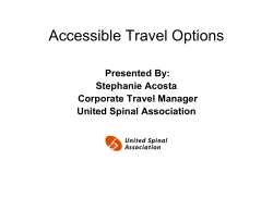 Accessible Travel Options