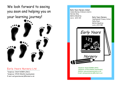 Early Years Nursery Melton Mowbray