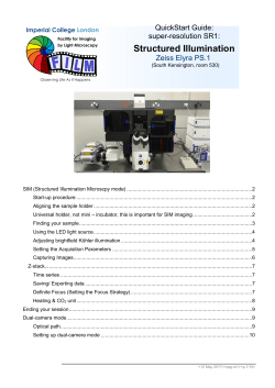 FILM SR1 Zeiss Elyra PS1 Super Resolution