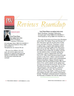Last Train Home: An Orphan Train Story