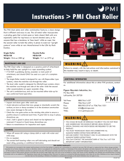 Instructions > PMI Chest Roller