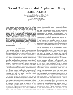 Gradual Numbers and their Application to Fuzzy Interval Analysis