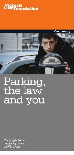 Parking, the law and you