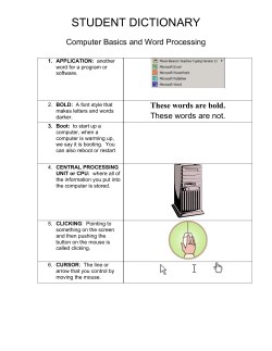 Computer Terms Dictionary