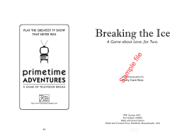 Breaking the Ice - Amazon Web Services