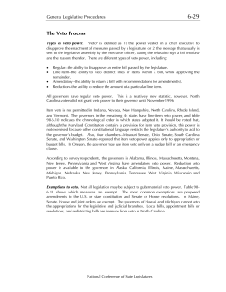 see table 98-6.21 - National Conference of State Legislatures