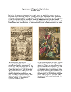 Symbolism and Allegory for Map Collectors
