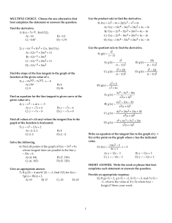 Unit 2 Multiple Choice Review.tst