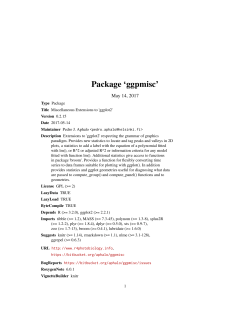 Package `ggpmisc`