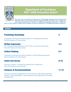 Psychology 07-08 Assessmentfinal