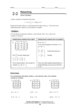 Reteaching