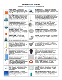 Labware Picture Glossary