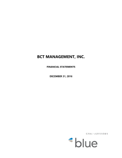 bct management, inc. - Buskirk