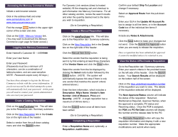 "How-To" for Mercury Commerce