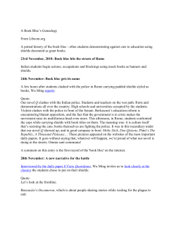 A Book Bloc Genealogy