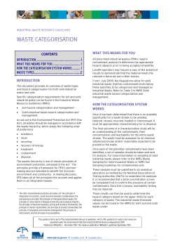 INSTRUCTIONS FOR COMPLETION