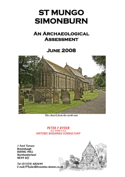 ST MUNGO SIMONBURN
