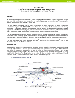 164-2007: SAS&reg; Constellation Diagram Has Many Faces