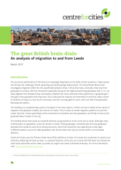 The great British brain drain