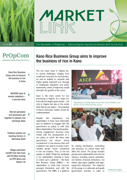 Kano Rice Business Group aims to improve the business of rice in