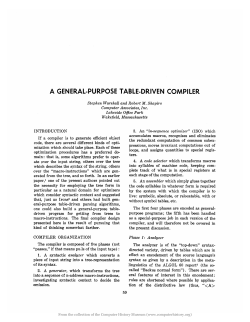 A GENERAL-PURPOSE TABLE