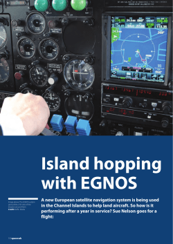 Island hopping with EGNOS