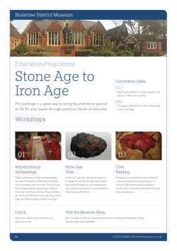 Stone Age to Iron Age