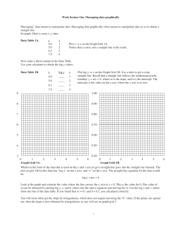 Graph Grid 1A. Graph Grid 1B. 0 1 2 3 4 5 6 9 8 7 6 5 4 3 0 1 2 3 4 5