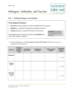 Modeling Pathogens and Antibodies