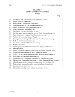 court commission surveys