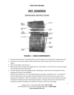 HOT DOGEROO - Party Plus Rentals