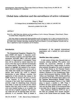 Global data collection and the surveillance of active volcanoes