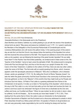 The Holy See