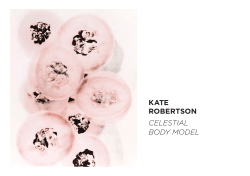 Celestial body model KATE ROBERTSON