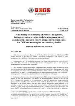 1 - World Health Organization