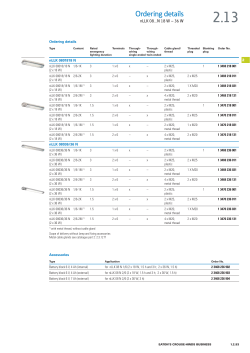 Catalogue Part 1: Explosion Protected Luminaires