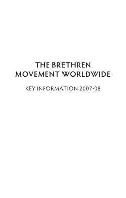 The BreThren MoveMenT WorldWide
