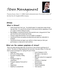 Stress Management