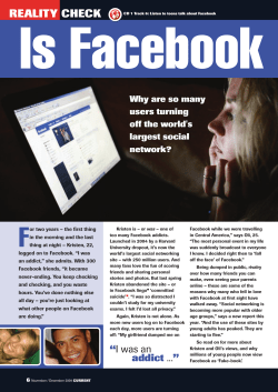 Facebook as `Fake-book`