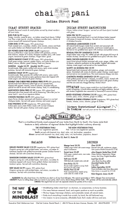 THE WAY OF THE - Chai Pani Decatur