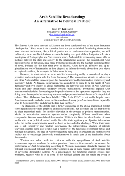 ASB: an alternative to political parties