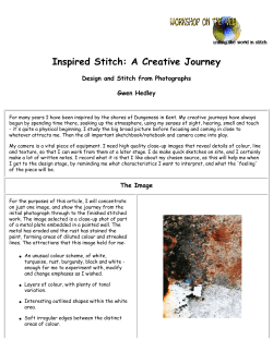 Inspired Stitch with Gwen Hedley