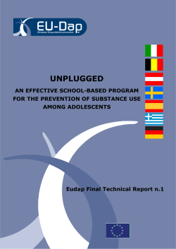 Eudap Final Technical Report n.1