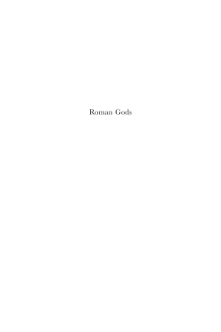 Roman Gods - Brill Online Books and Journals