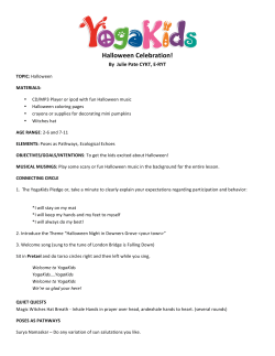 Halloween Celebration!